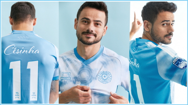 세징야의 50-50 기념 유니폼 착용 샷' ©대구 FC 제공 세징야의 50-50 기념 유니폼 착용 샷' ©대구 FC 제공