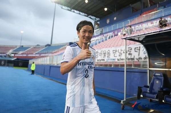 2022시즌 울산 우승의 주역 아마노 준 ©연합뉴스=한국프로축구연맹 제공 2022시즌 울산 우승의 주역 아마노 준 ©연합뉴스=한국프로축구연맹 제공