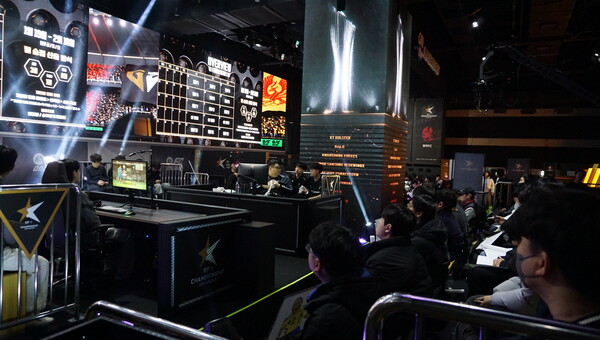 FC온라인 ek리그 챔피언십 시즌 1이 19일 서울 송파구 비타500 콜로세움에서 개막했다. ⓒ풋볼먼데이