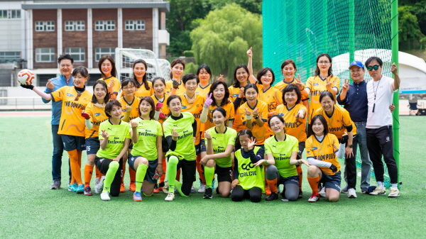 여성 시니어 축구팀 FC더조이플러스 는 오는 10월 13일 한일 친선 여성 시니어 축구대회를 개최한다고 8일 밝혔다. ⓒ더조이플러스 여성 시니어 축구팀 FC더조이플러스 는 오는 10월 13일 한일 친선 여성 시니어 축구대회를 개최한다고 8일 밝혔다. ⓒ더조이플러스